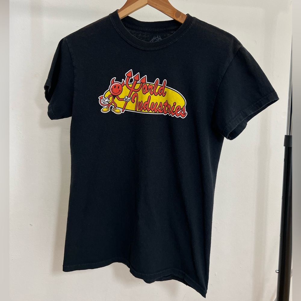 World Industries skater graphic tee